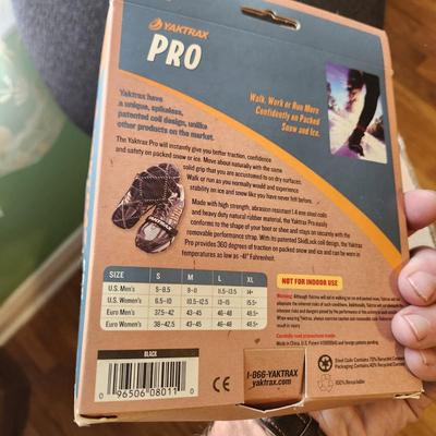 5 Yaktrax Pro Shoe Boot Traction 1 Medium 2 Large 2 Xlarge