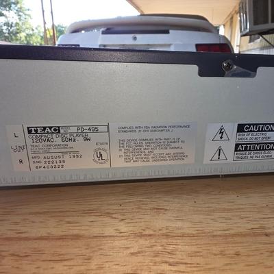 Teac Compact disc player