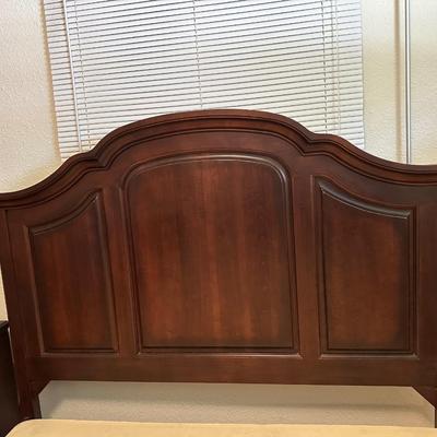 Heritage Canadian Queen Bed Frame and Nightstand