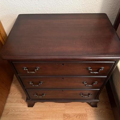 Heritage Canadian Queen Bed Frame and Nightstand