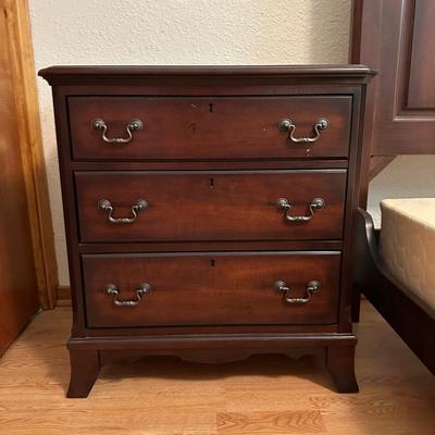 Heritage Canadian Queen Bed Frame and Nightstand