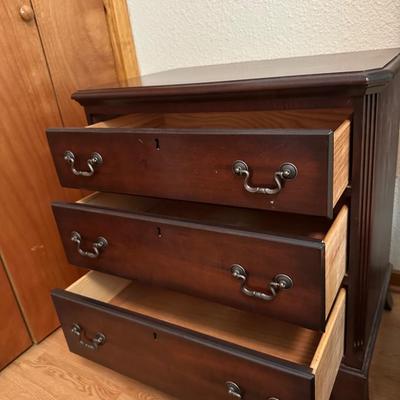 Heritage Canadian Queen Bed Frame and Nightstand