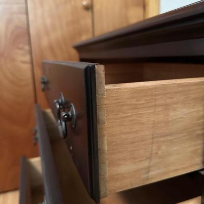 Heritage Canadian Queen Bed Frame and Nightstand