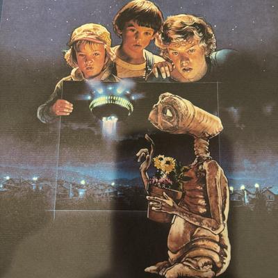 E.T. Vinyl Soundtrack with Narration by Michael Jackson & VHS.