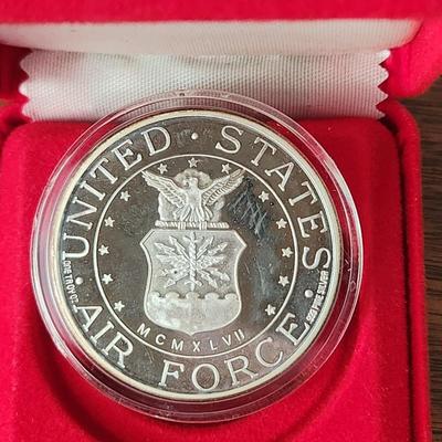 United States Air Force Operation Desert Shield .999 Silver Token one Troy Onuce