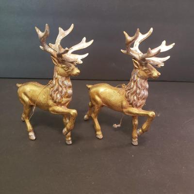 LOT 78F: Assorted Christmas Decor; Belsnickle Santas, Trinket Boxes & More