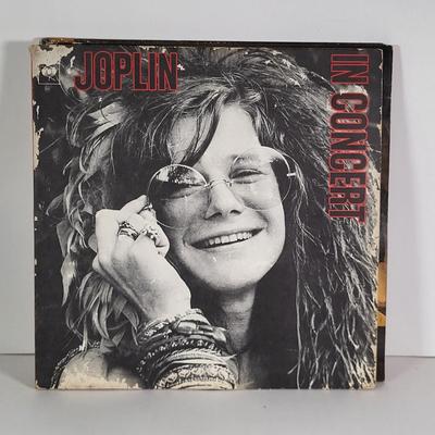 LOT 82D: Eleven Vintage Vinyl Records Featuring Janis Joplin, Billy Joel and More
