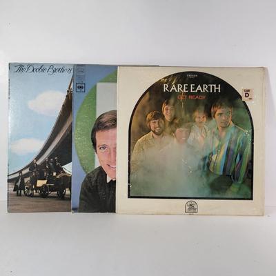 LOT 84D: Vintage Vinyl Records Including Christmas Albums by Elvis, Barbara Streisand and More