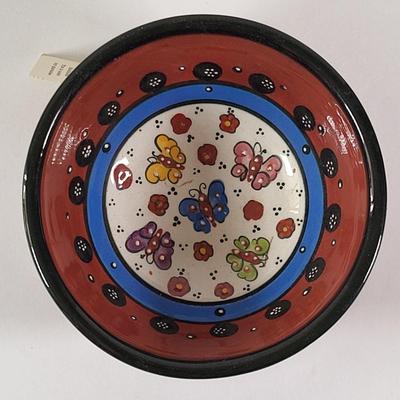 LOT 91D: Vintage Russian Hand Painted Ceramic & Porcelain Decorative Plates and More