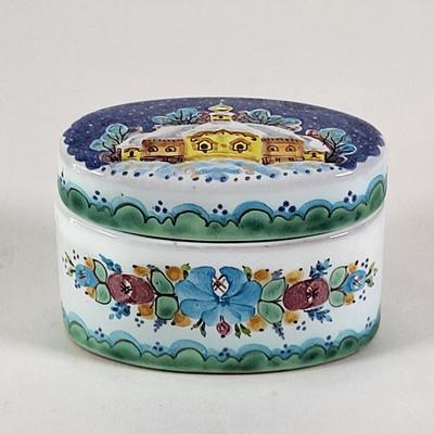 LOT 91D: Vintage Russian Hand Painted Ceramic & Porcelain Decorative Plates and More