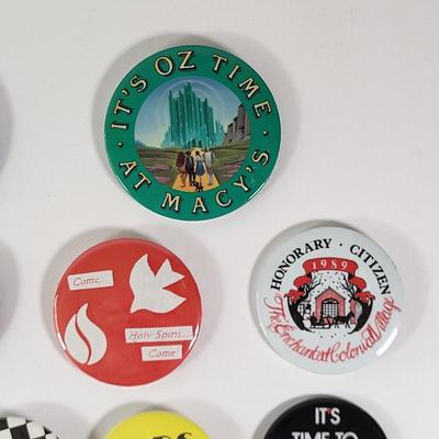LOT 93D: Assorted Vintage Pins Featuring Walt Disney, Macy's and More