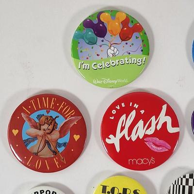 LOT 93D: Assorted Vintage Pins Featuring Walt Disney, Macy's and More