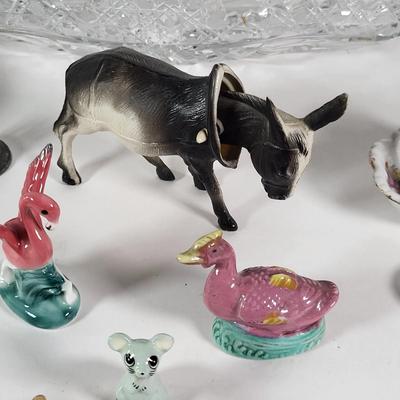 LOT 97D: Variety of Vintage Animal & Dish Miniatures from Germany, Japan and More