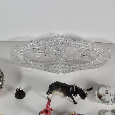 LOT 97D: Variety of Vintage Animal & Dish Miniatures from Germany, Japan and More