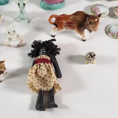 LOT 97D: Variety of Vintage Animal & Dish Miniatures from Germany, Japan and More