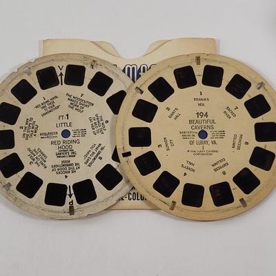 LOT 99G: Vintage 1940's Sawyers View Master with Multiple Slide Wheels & Vintage Toys