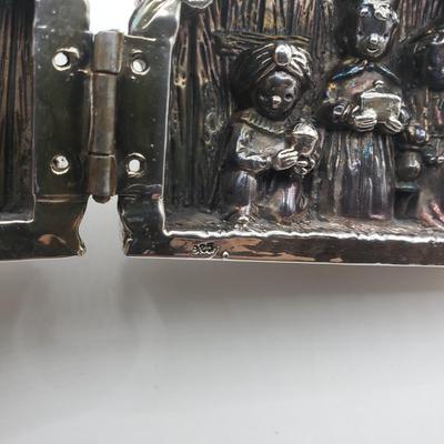 LOT 126F: Set of 4 Sam Philipe Jerusalem Figurines Marked 925, One with COA