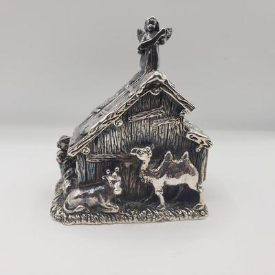 LOT 126F: Set of 4 Sam Philipe Jerusalem Figurines Marked 925, One with COA