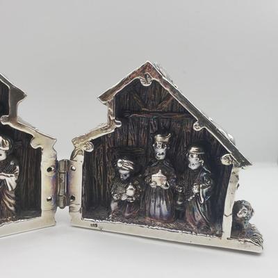 LOT 126F: Set of 4 Sam Philipe Jerusalem Figurines Marked 925, One with COA
