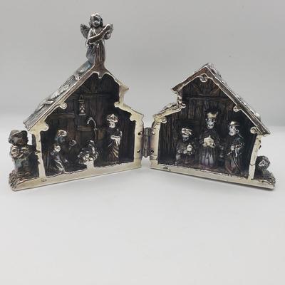 LOT 126F: Set of 4 Sam Philipe Jerusalem Figurines Marked 925, One with COA