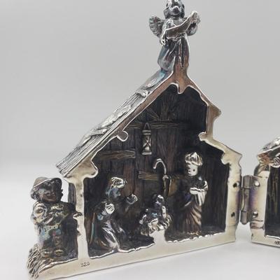 LOT 126F: Set of 4 Sam Philipe Jerusalem Figurines Marked 925, One with COA