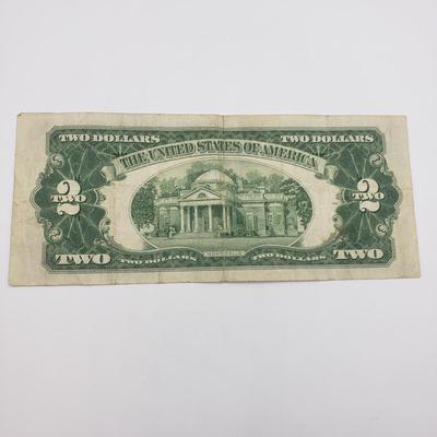 LOT 129F: Novelty Santa Dollar, $2 Bill & Marine Corps Toys for Tots Coin