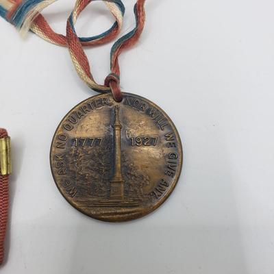 LOT 133F: 1927 New Jersey Paris Medal & More NJ Medals