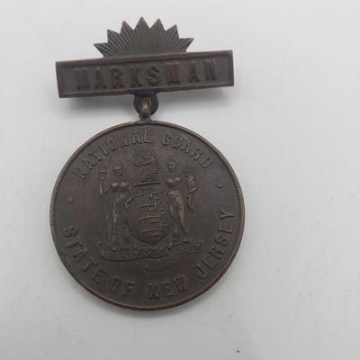 LOT 133F: 1927 New Jersey Paris Medal & More NJ Medals