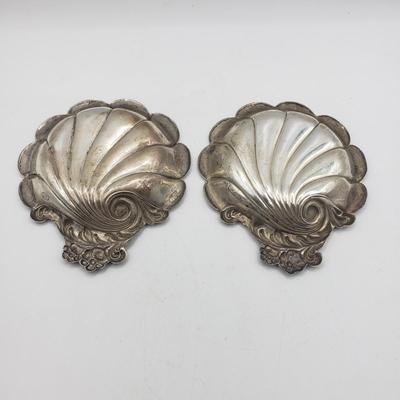 LOT 137F: Vintage Lunt Sterling Swirl Spoon Rests 36.35gtw