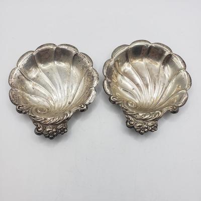 LOT 137F: Vintage Lunt Sterling Swirl Spoon Rests 36.35gtw