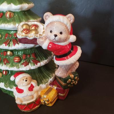 LOT 148F: Christmas Assortment; Vintage Lefton Reindeer Mug, A Winter Visit by Lenox, NIB Items & More