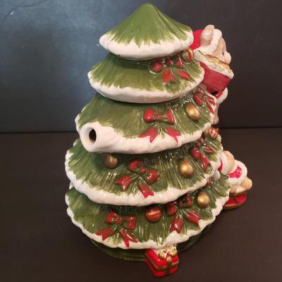 LOT 148F: Christmas Assortment; Vintage Lefton Reindeer Mug, A Winter Visit by Lenox, NIB Items & More