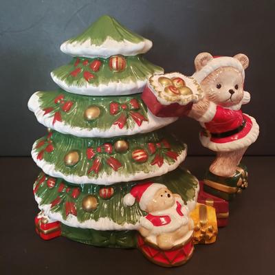 LOT 148F: Christmas Assortment; Vintage Lefton Reindeer Mug, A Winter Visit by Lenox, NIB Items & More