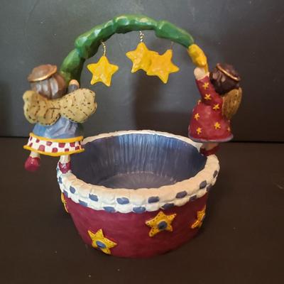 LOT 148F: Christmas Assortment; Vintage Lefton Reindeer Mug, A Winter Visit by Lenox, NIB Items & More