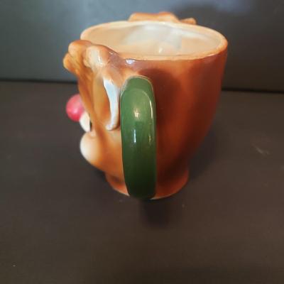 LOT 148F: Christmas Assortment; Vintage Lefton Reindeer Mug, A Winter Visit by Lenox, NIB Items & More