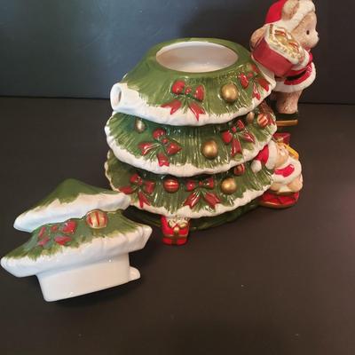 LOT 148F: Christmas Assortment; Vintage Lefton Reindeer Mug, A Winter Visit by Lenox, NIB Items & More