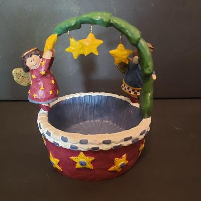 LOT 148F: Christmas Assortment; Vintage Lefton Reindeer Mug, A Winter Visit by Lenox, NIB Items & More