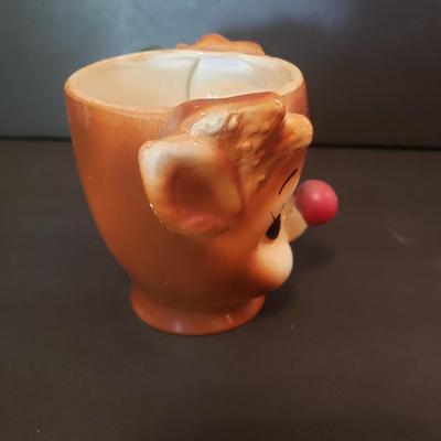 LOT 148F: Christmas Assortment; Vintage Lefton Reindeer Mug, A Winter Visit by Lenox, NIB Items & More