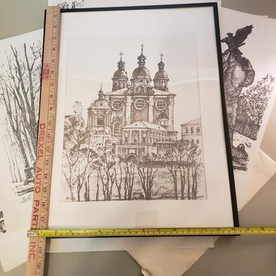 LOT 150F: Collection of Art Prints from Russia