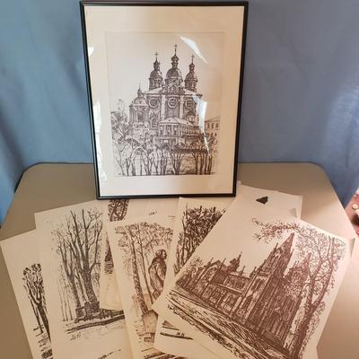 LOT 150F: Collection of Art Prints from Russia