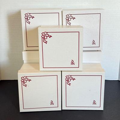 LOT 164L: 2010s Danbury Mint Annual Christmas Tree Ornaments w/ Boxes