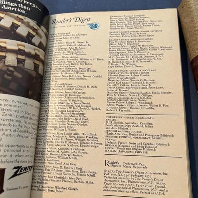 Readers Digest Books