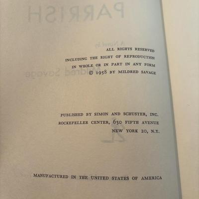 Parrish Book