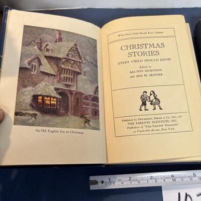 Christmas Stories and Etiquette Books
