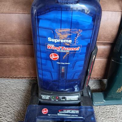 HOOVER SUPREME WIND TUNNEL AND EUREKA SUPERBROOM VACUUMS