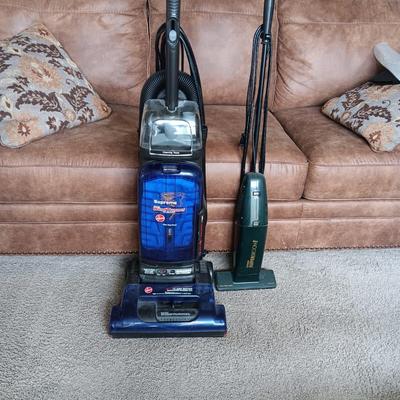 HOOVER SUPREME WIND TUNNEL AND EUREKA SUPERBROOM VACUUMS