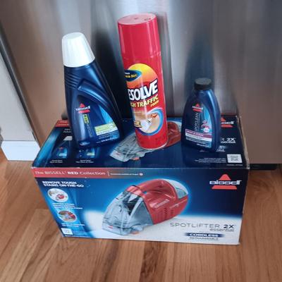 BISSELL CORDLESS SPOTLIFTER WITH CARPET SHAMPOO