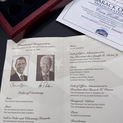 Barack Obama Inauguration Coins