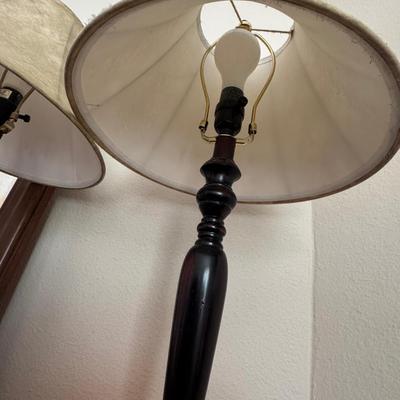 Dark bronze and gold colored table lamp,Himalayan salt lamp.