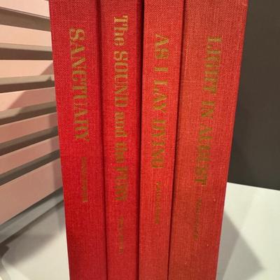 William Faulkner Classics. Set of 4.